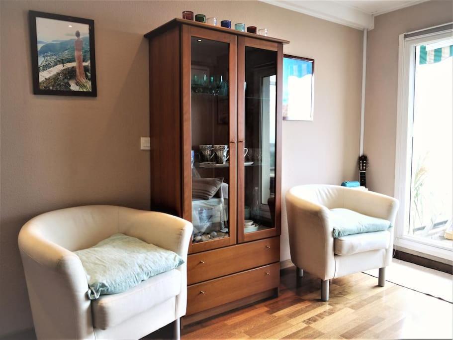 La Prom - A Two Bedroom Apartment With A Sea View นีซ ภายนอก รูปภาพ